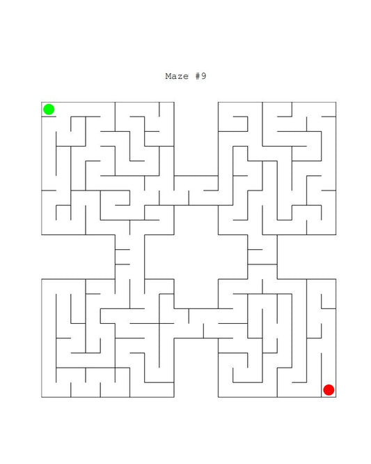 Quad Maze Activities - 50 Pages