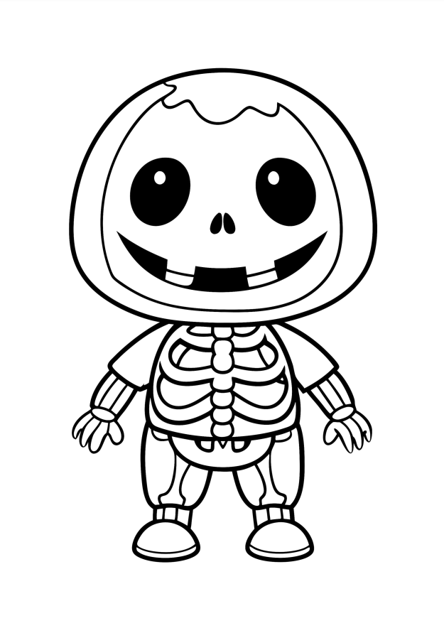 Halloween Coloring Pages - 100 Pages