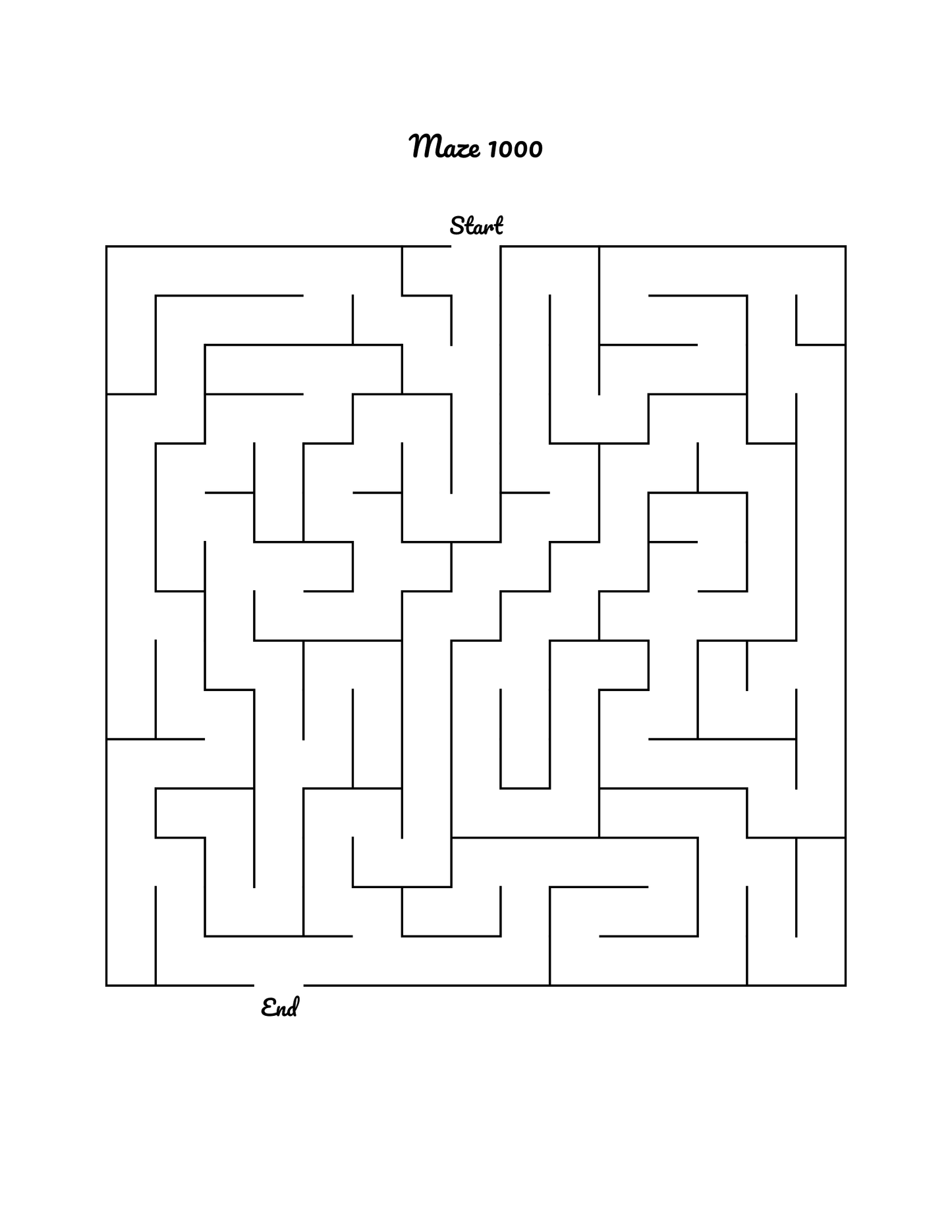 Mega Maze: Hard Difficulty -  1000 Pages With Solutions